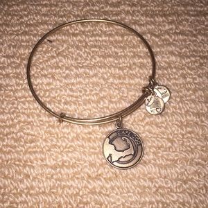 Alex and Ani Cape Cod gold bracelet